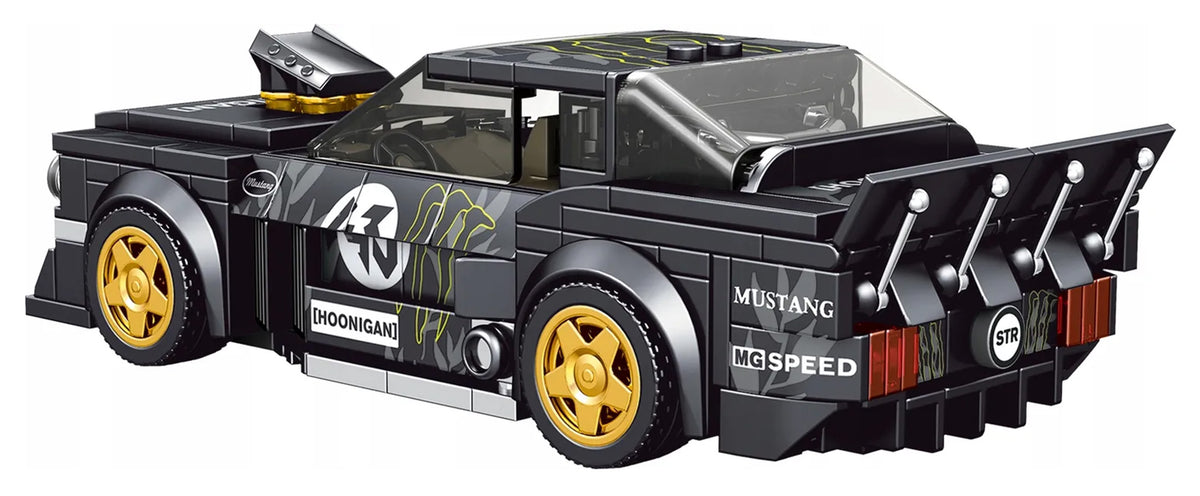 Sports Car Brick Set Black 414pcs.