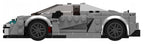 Sports Vehicle Brick Set Silver 388 pcs.