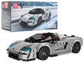 Sports Vehicle Brick Set Silver 388 pcs.