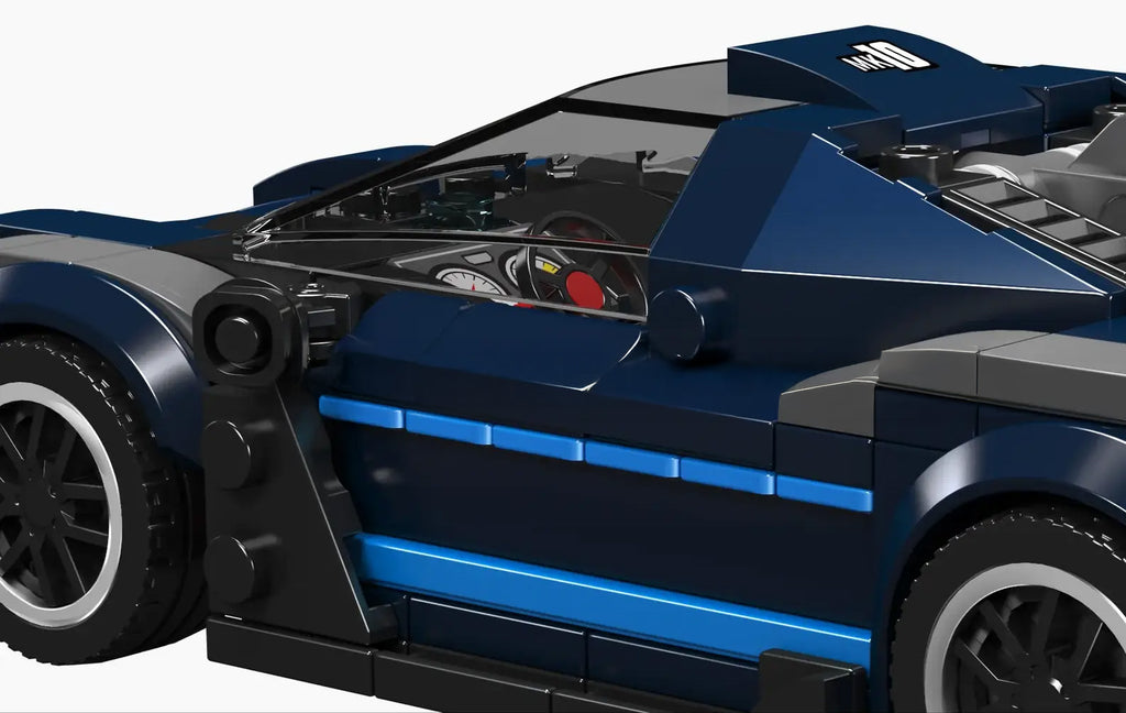 Sports Vehicle Brick Set Black 405pcs.