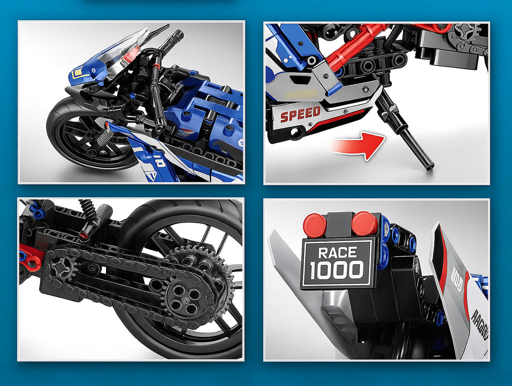 Motorcycle Building Blocks Set 426 pcs.