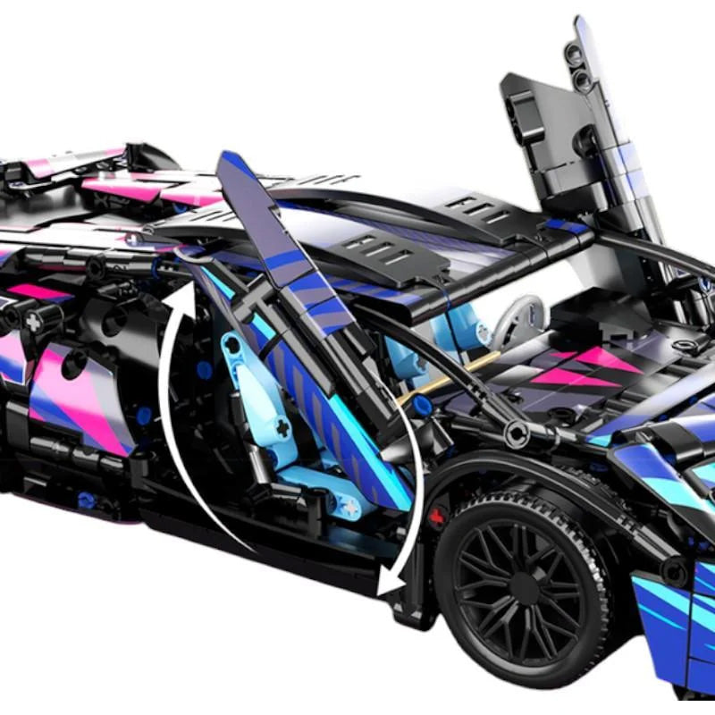 Sports Car blocks 1280 pcs.