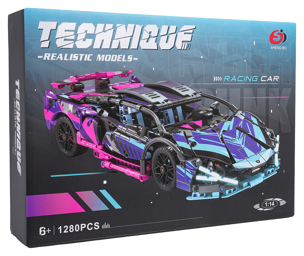 Sports Car blocks 1280 pcs.