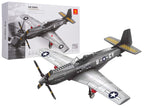 Military Airplane Building Blocks Set 256 pcs.