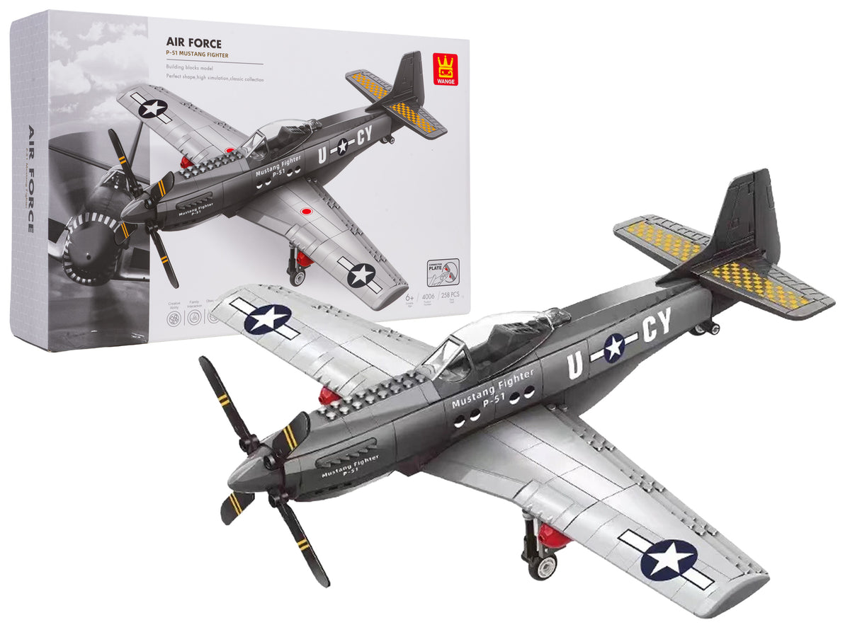 Military Airplane Building Blocks Set 256 pcs.