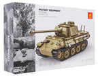 Green Tank Building Blocks Set 638 pcs.
