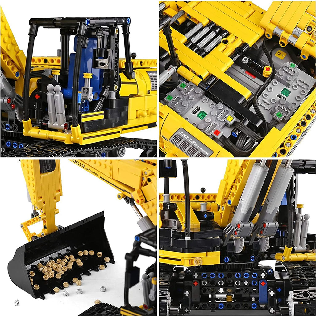 Excavator Building Blocks Set 2169pcs.