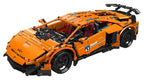 Sports Vehicle Set of 1620 Orange Pieces