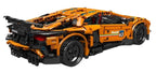 Sports Vehicle Set of 1620 Orange Pieces
