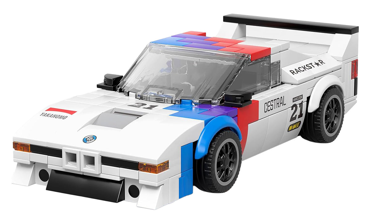 Sports Vehicle Brick Set White 411pcs.