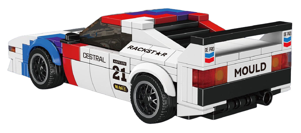 Sports Vehicle Brick Set White 411pcs.