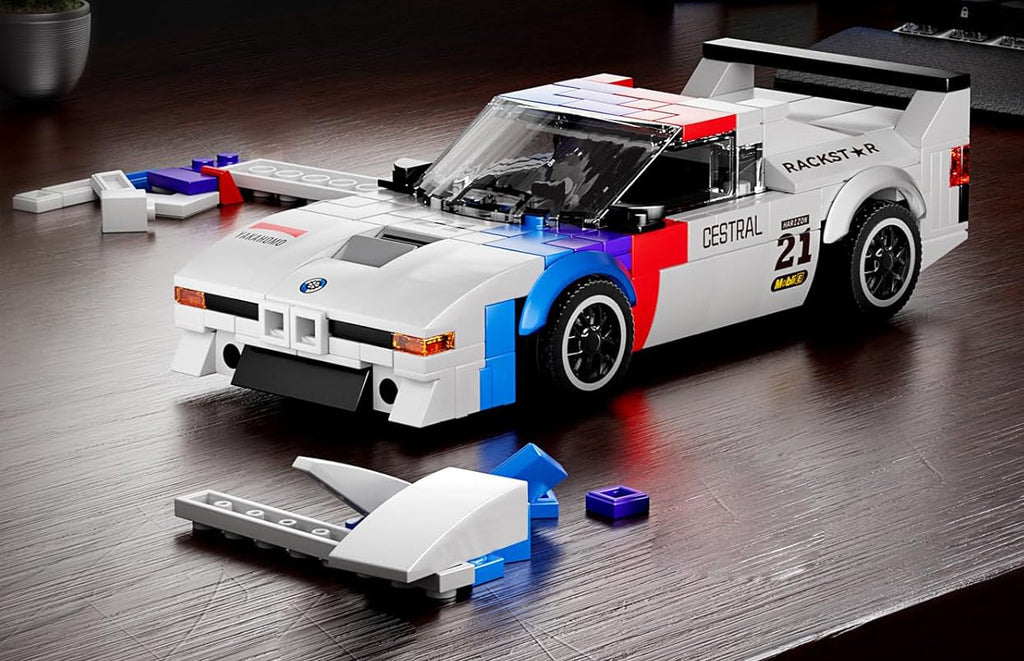 Sports Vehicle Brick Set White 411pcs.