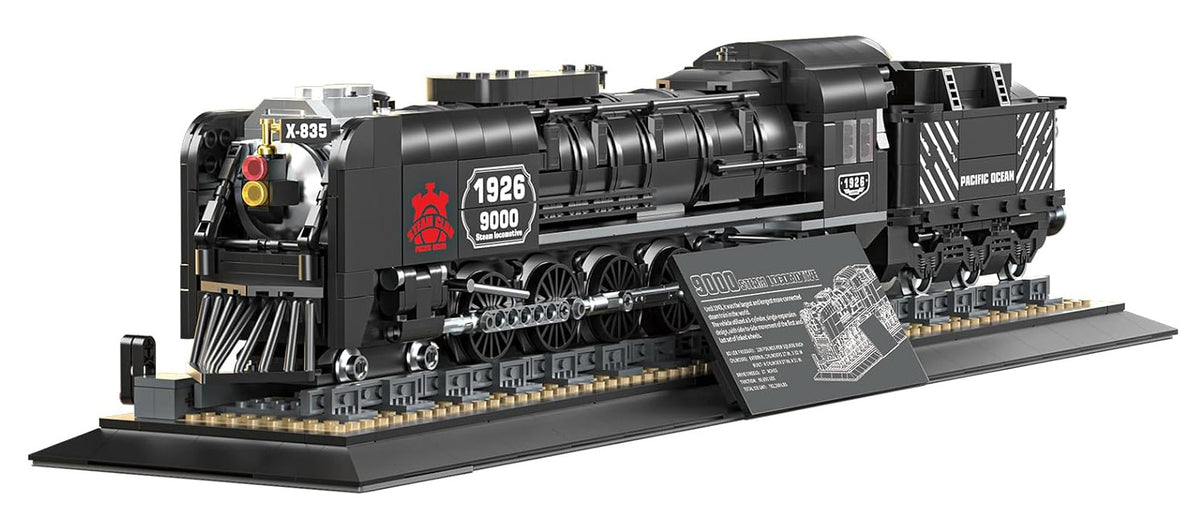 Retro Locomotive Building Blocks Set 1546pcs.