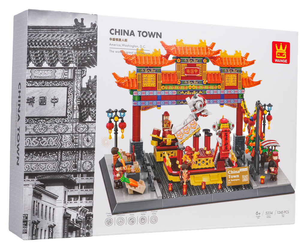 China Town Buildings Series Set 1245pcs.