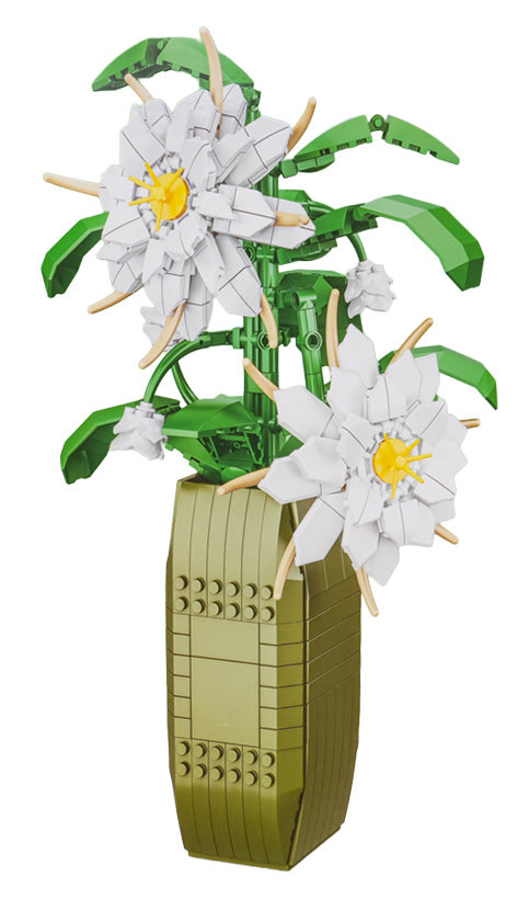 White Flowers Block Set 571 pcs.