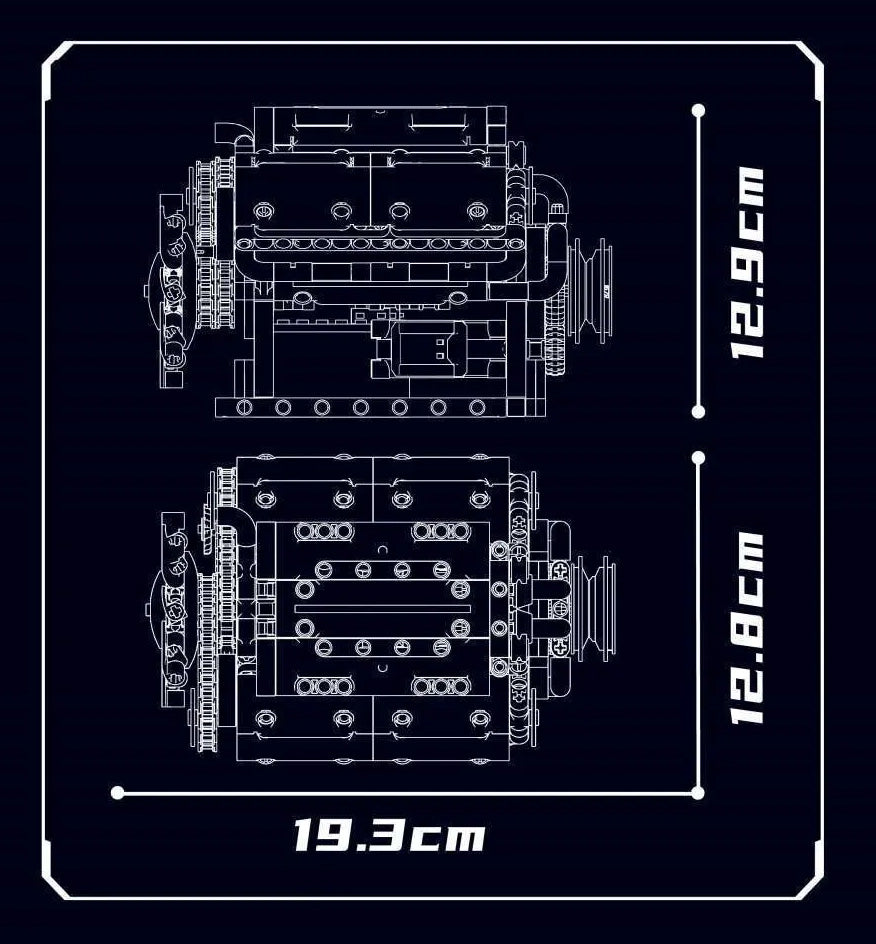 Engine Block Set 552pcs.