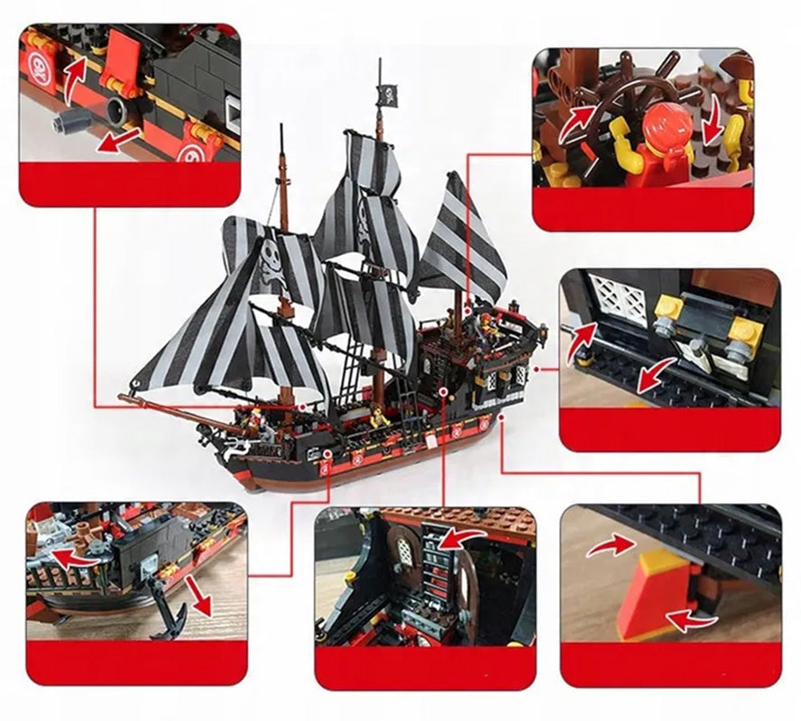 Pirate Ship Building Set