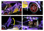 Sports Car Brick Set Purple 470pcs.