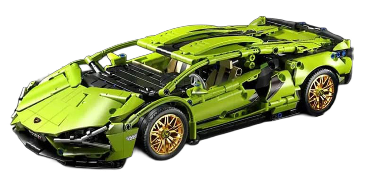 Sports Car Brick Set Green 470pcs.
