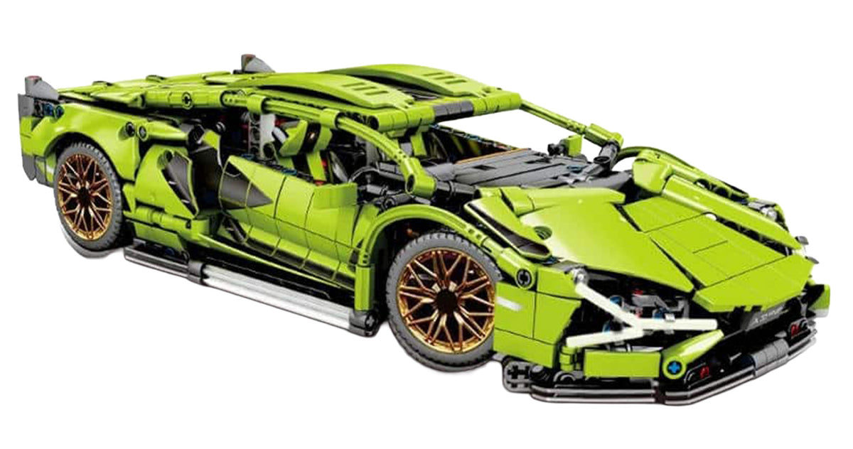 Sports Car Brick Set Green 470pcs.