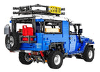 Set of 2087 Off-road Vehicle Building Blocks Blue
