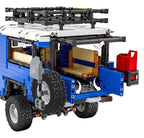 Set of 2087 Off-road Vehicle Building Blocks Blue