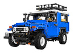 Set of 2087 Off-road Vehicle Building Blocks Blue