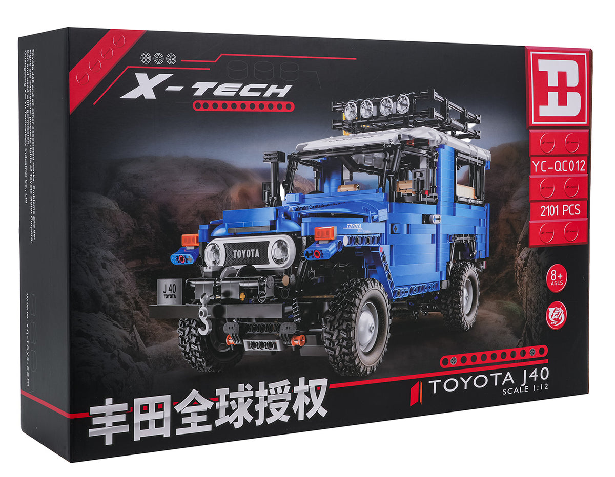 Set of 2087 Off-road Vehicle Building Blocks Blue