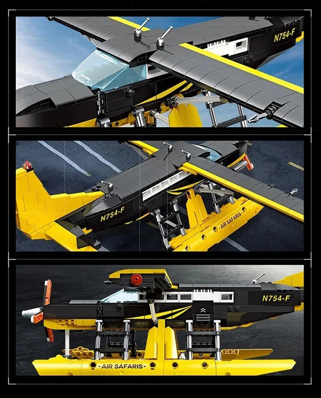 Airplane Building Blocks Set 739pcs.