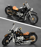 Motorcycle Brick Set Black 455pcs.
