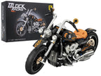 Motorcycle Brick Set Black 455pcs.