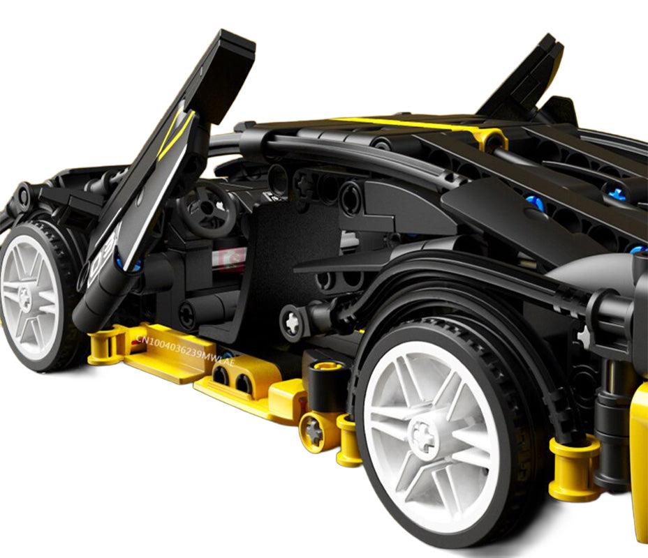 Sports Car Brick Set Black 589pcs.
