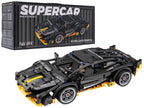 Sports Car Brick Set Black 589pcs.