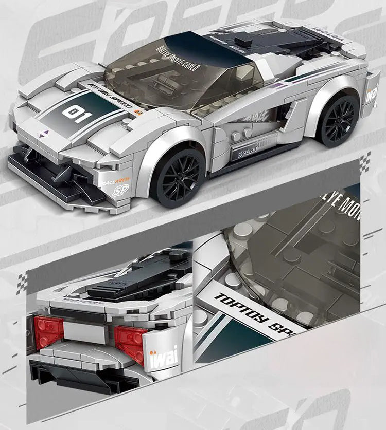Gray R/C Sports Car Set