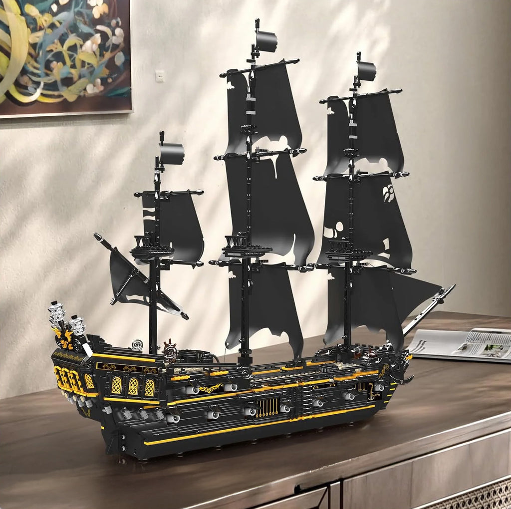 Pirate Ship Black Building Set 3180pcs.