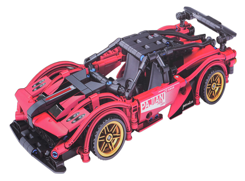 Sports Car Red Blocks 482 pcs.