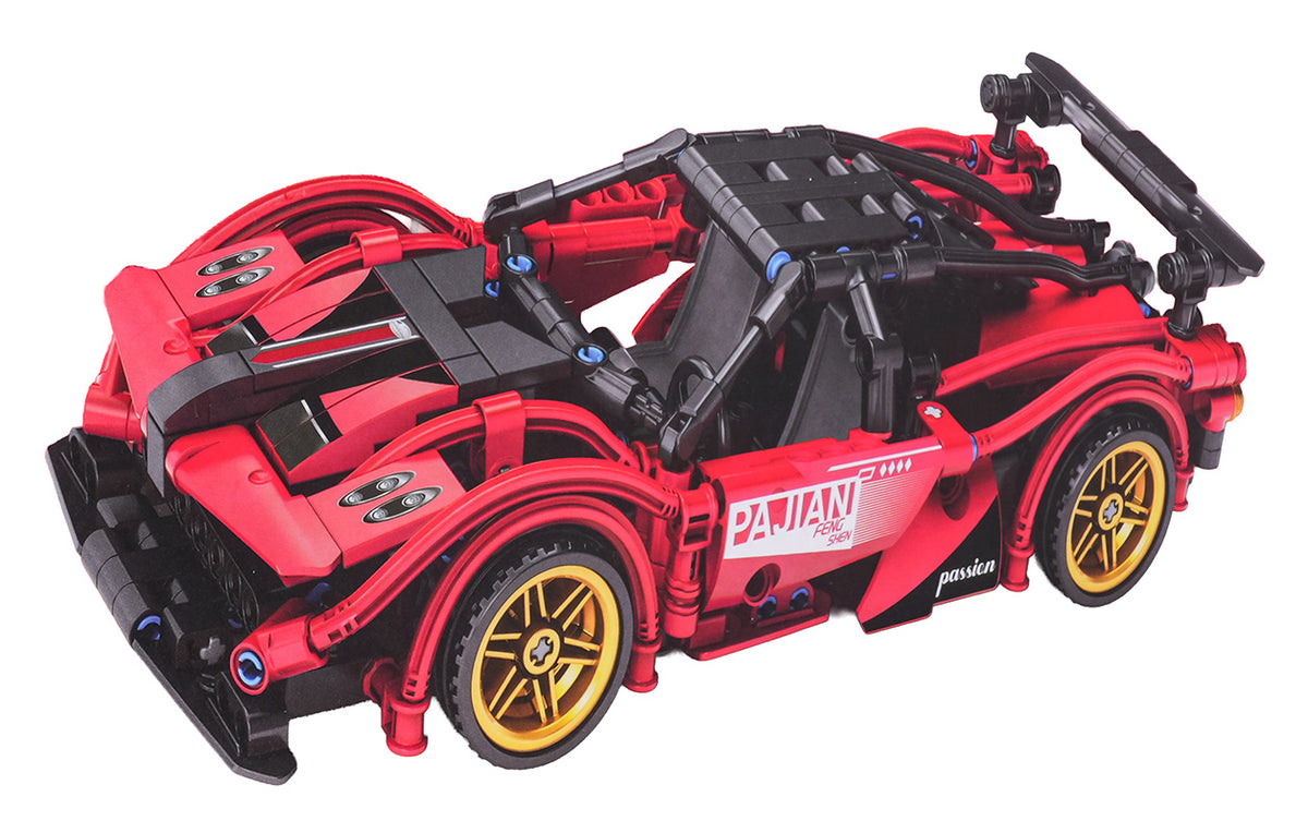 Sports Car Red Blocks 482 pcs.