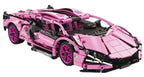 Sports Car Blocks Pink 1280pcs.