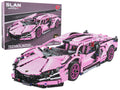 Sports Car Blocks Pink 1280pcs.