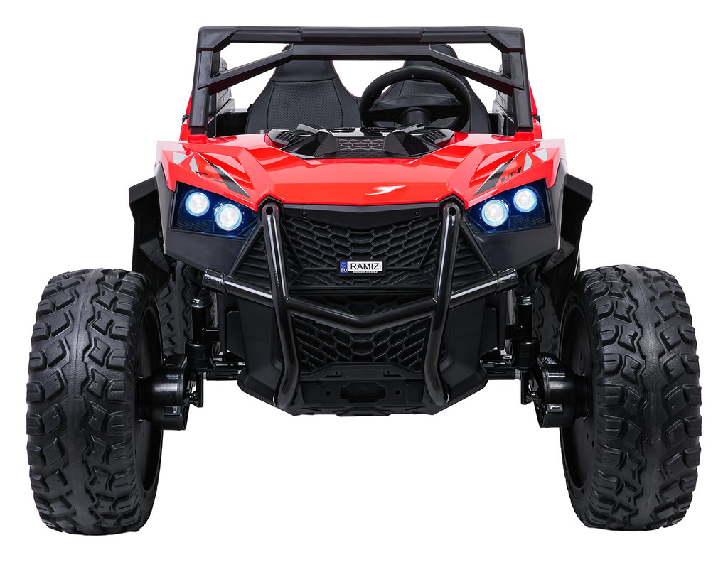 Elektrická buggy RTR Monster Speed 4x4 červená
