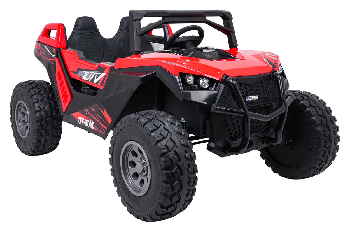 Elektrická buggy RTR Monster Speed 4x4 červená