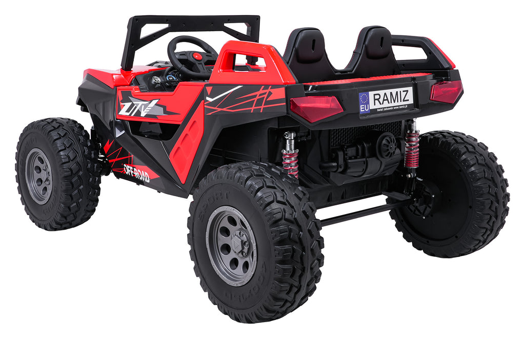 Elektrická buggy RTR Monster Speed 4x4 červená