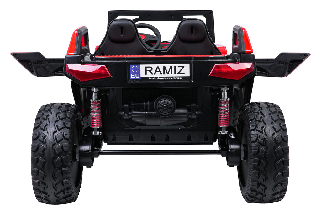 Elektrická buggy RTR Monster Speed 4x4 červená