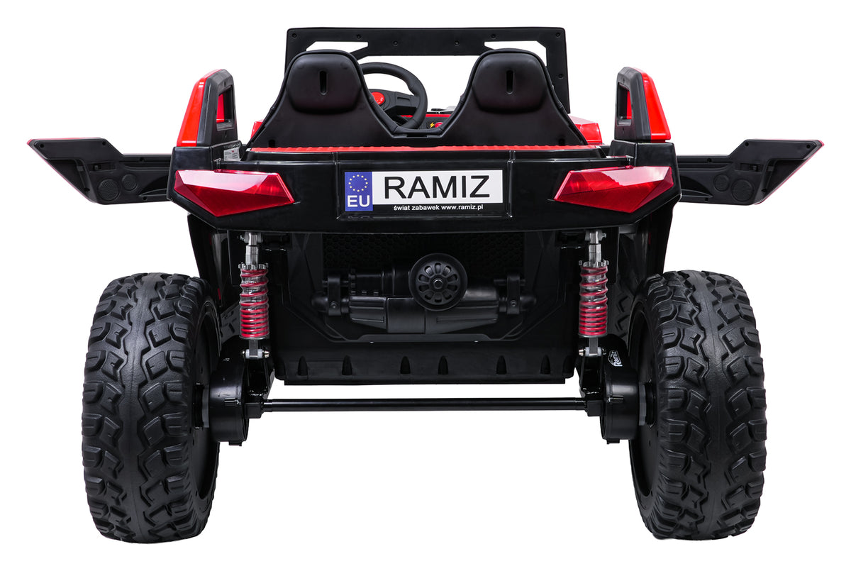 Elektrická buggy RTR Monster Speed 4x4 červená