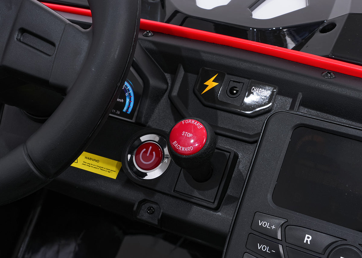 Elektrická buggy RTR Monster Speed 4x4 červená