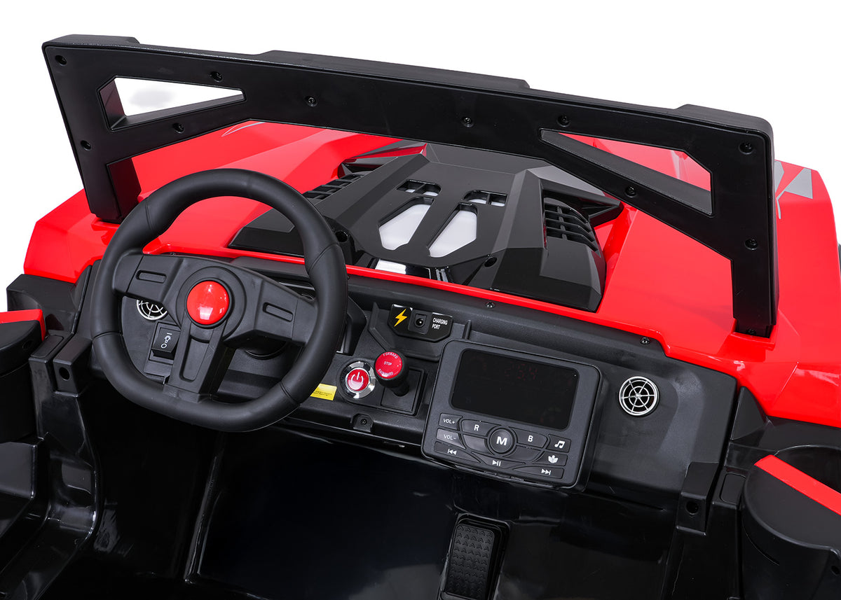 Elektrická buggy RTR Monster Speed 4x4 červená