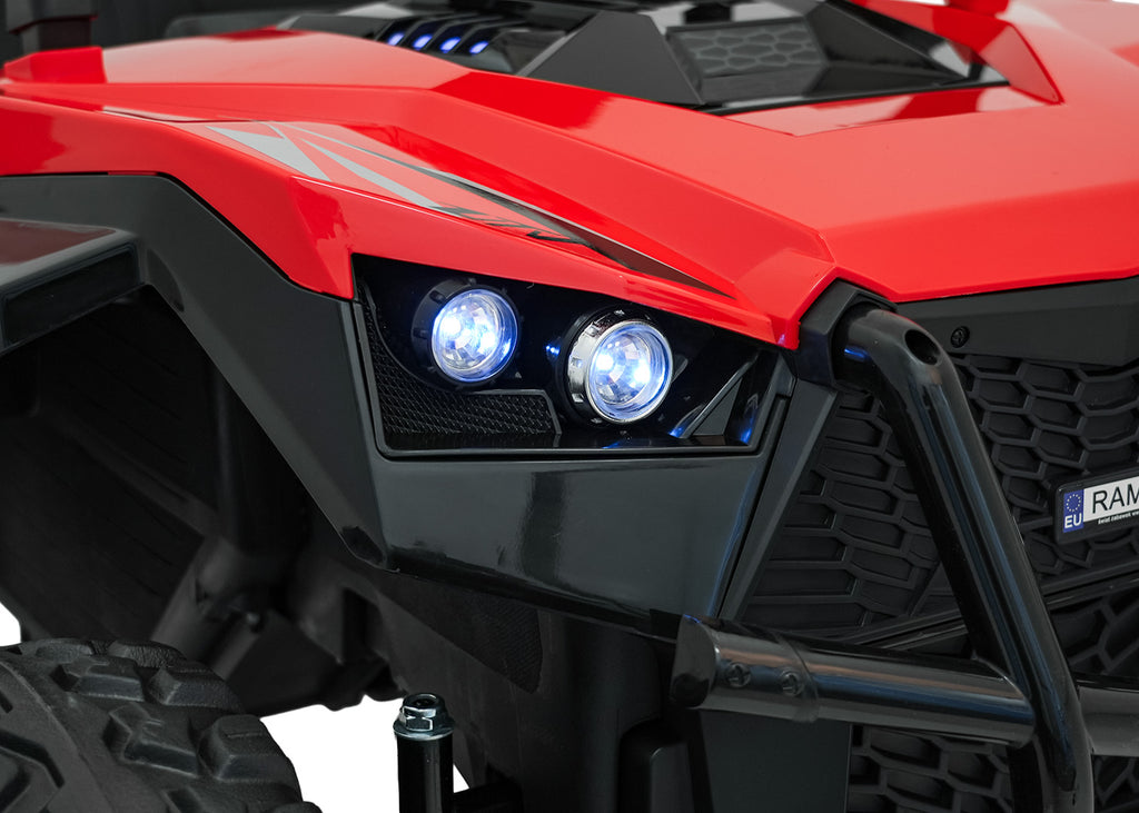 Elektrická buggy RTR Monster Speed 4x4 červená