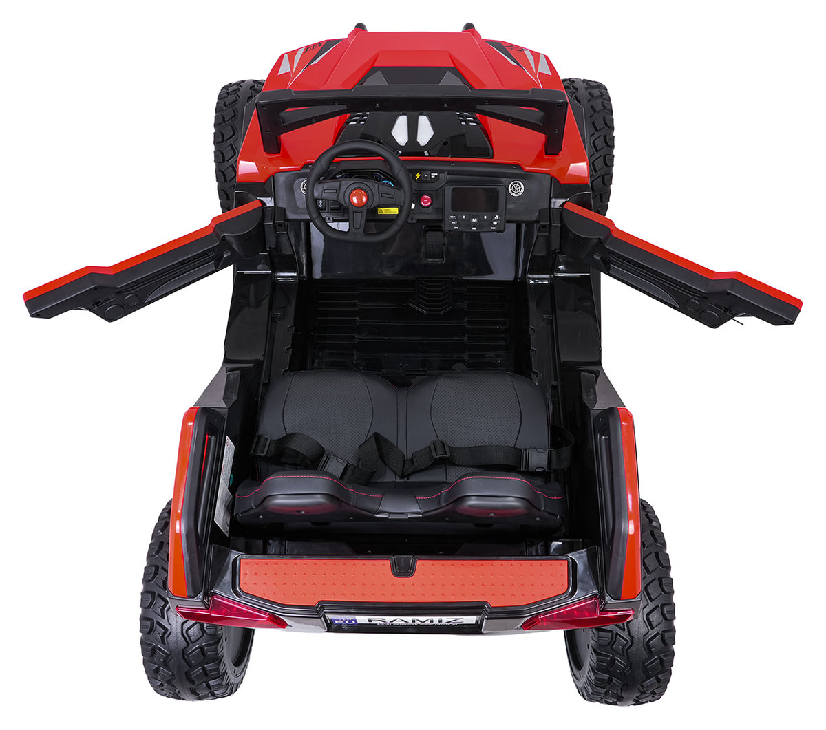 Elektrická buggy RTR Monster Speed 4x4 červená