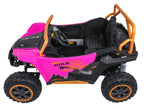 Elektrická buggy Arctic Cat Wildcat XX 24 V – ružová