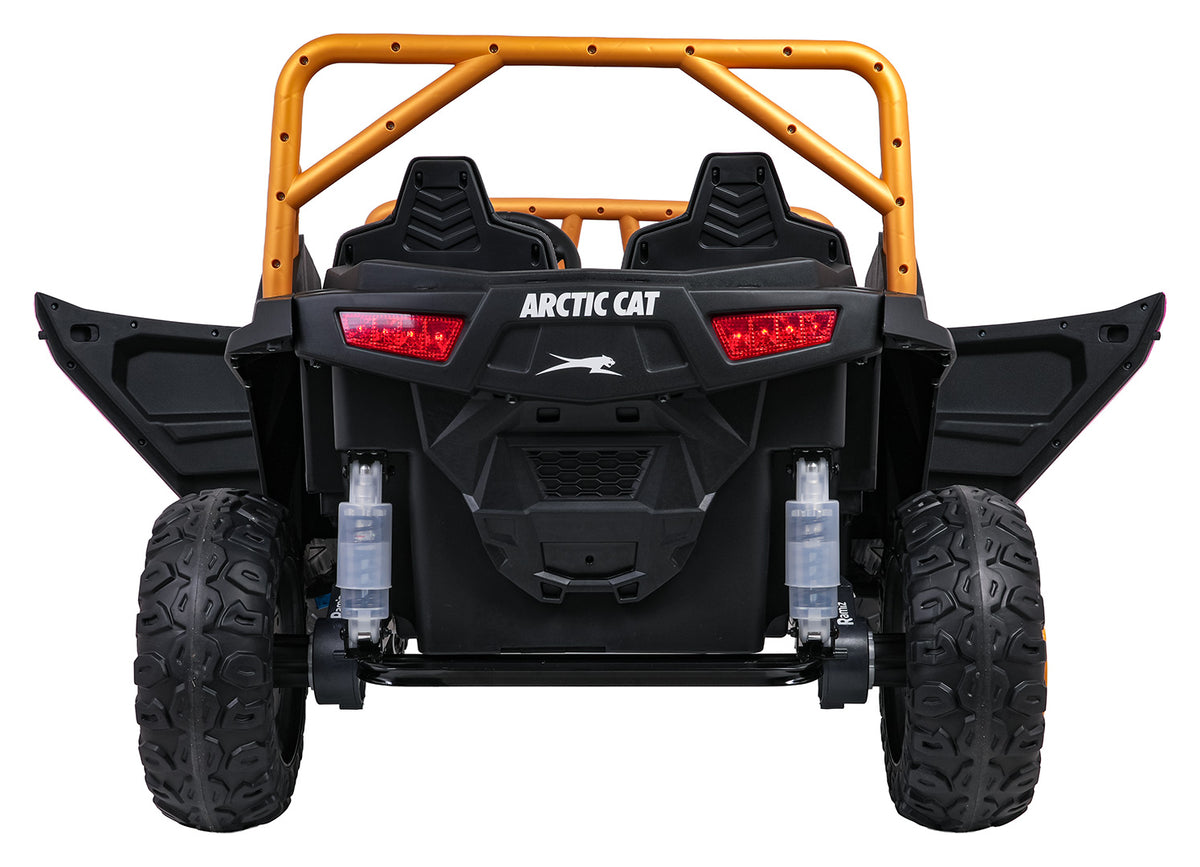 Elektrická buggy Arctic Cat Wildcat XX 24 V – ružová